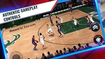 Game olahraga di Android yang terakhir ada NBA Live Mobile Basketball. Pemain diminta untuk membuat tim dan mengumpulkan sejumlah pro player di industri ini. Foto: (Google Play Store).