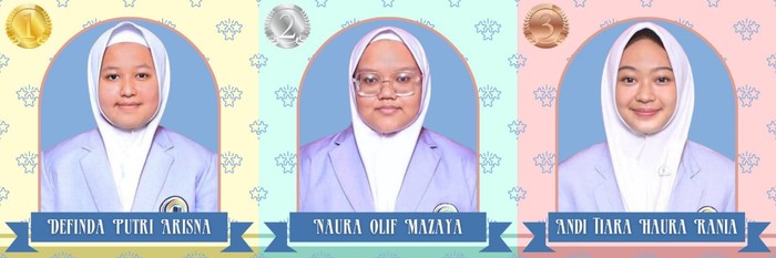 3 siswi MAN 4 Jakarta mampu menembus seleksi 13 kampus ternama di luar negeri di antaranya Wageningen University and Research Belanda dan RMIT University Australia