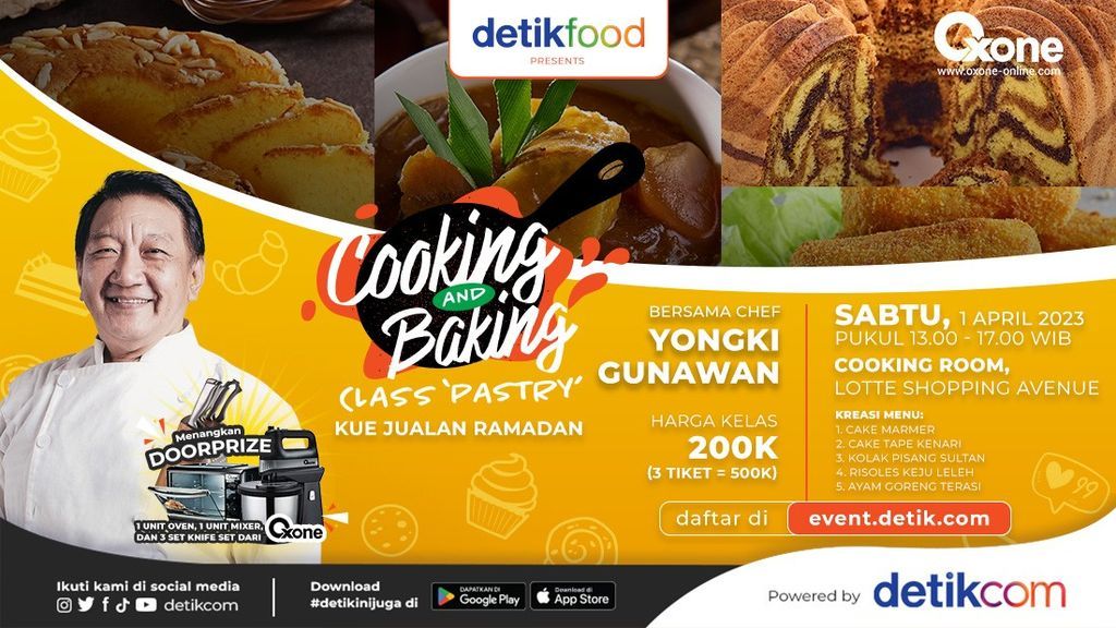 Cooking and Baking Class bersama Chef Yongki Gunawan