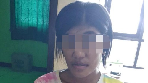 DT, pembuang bayi perempuan di RT 03, RW 01, Kelurahan Sikumana, Kota Kupang, NTT ditangkap Polsek Maulafa, Senin (27/3/2023).