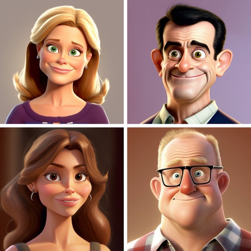 fotoinet Jika Karakter Nyata Film dan Series Dibuat Animasi