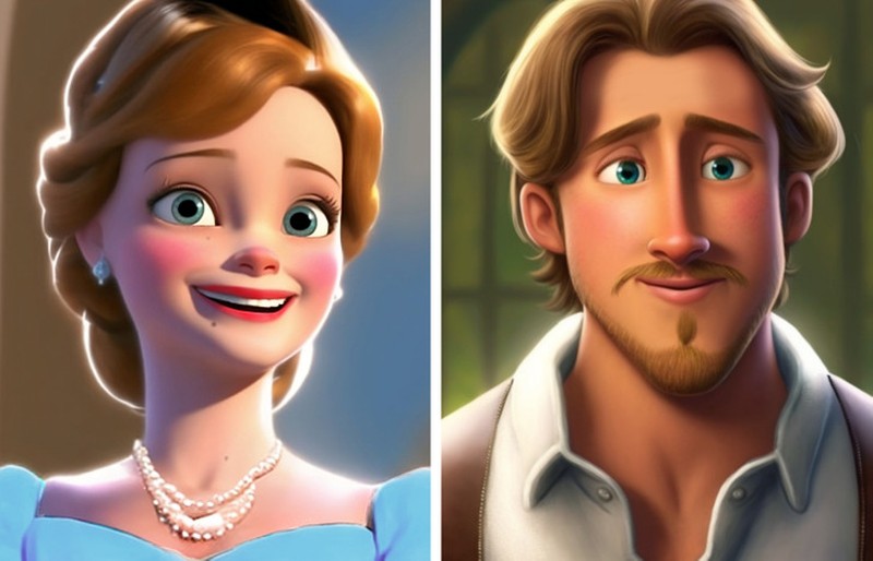 fotoinet Jika Karakter Nyata Film dan Series Dibuat Animasi