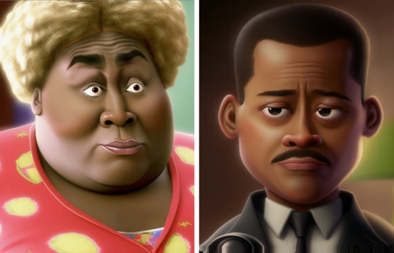 fotoinet Jika Karakter Nyata Film dan Series Dibuat Animasi