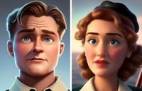 fotoinet Jika Karakter Nyata Film dan Series Dibuat Animasi