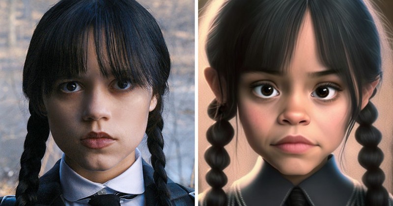 fotoinet Jika Karakter Nyata Film dan Series Dibuat Animasi