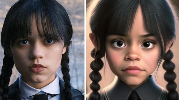 Begini Jika Karakter Film dan Serial Dibuat Animasi