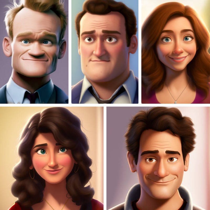 fotoinet Jika Karakter Nyata Film dan Series Dibuat Animasi