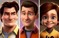 fotoinet Jika Karakter Nyata Film dan Series Dibuat Animasi