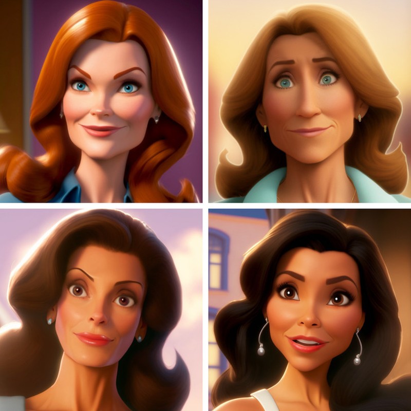 fotoinet Jika Karakter Nyata Film dan Series Dibuat Animasi