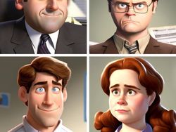 Begini Jika Karakter Film dan Serial Dibuat Animasi