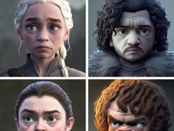 Begini Jika Karakter Film dan Serial Dibuat Animasi