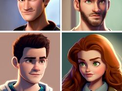 Begini Jika Karakter Film dan Serial Dibuat Animasi