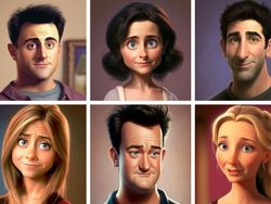 Begini Jika Karakter Film dan Serial Dibuat Animasi