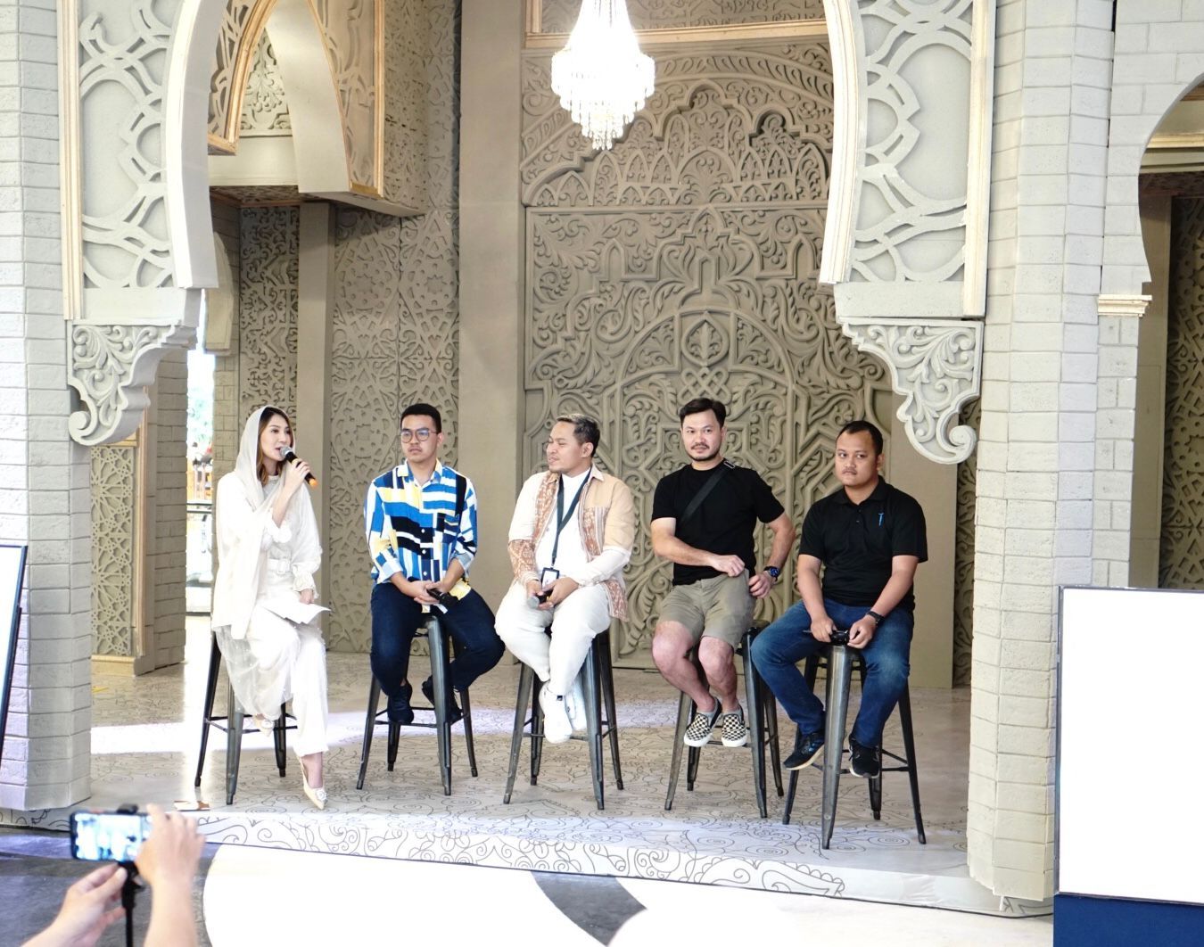 Instalasi Masjid di Kuningan City Mall selama program Ramadan Kareem.