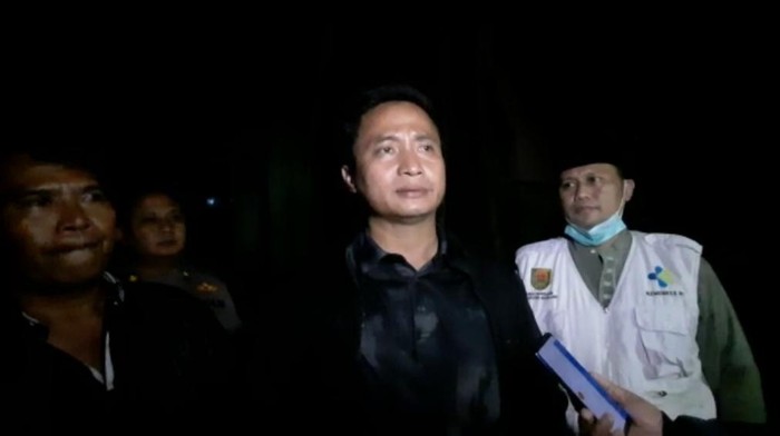 Kapolresta Magelang Kombes Ruruh di TKP ledakan petasan Kaliangkrik Magelang, Minggu (26/3/2023).