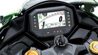 Ada TFT colour instrument with circuit mode. (Foto: Dok. Kawasaki)