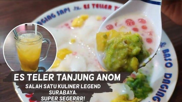 Kedai Es Teler di Surabaya