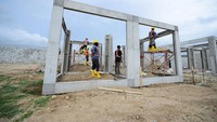 Pembangunan huntap dilakukan di 3 kabupaten/kota yakni Kota Palu, Kabupaten Sigi dan Kabupaten Donggala sebanyak total 5.732 unit. Foto: Dok. Kementerian PUPR