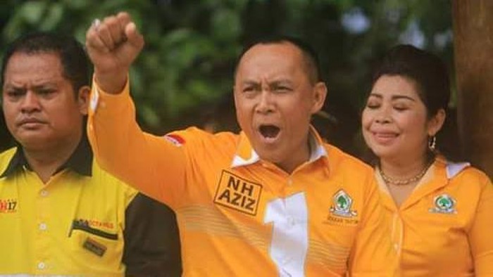 Ketua DPD II Golkar Tana Toraja, Victor Satuan Batara.