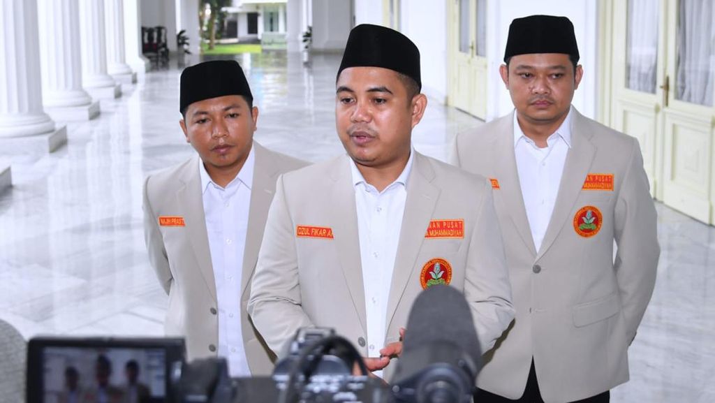 Pemuda Muhammadiyah Sowan ke Jokowi di Istana Usai Muktamar Balikpapan