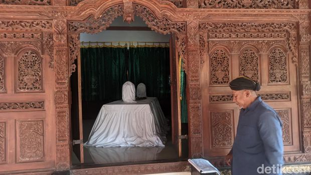 Makam Panji Kusumo di Desa Bungo, Kecamatan Wedung, Demak. Foto diambil Minggu (27/3/2023).