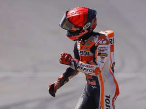 MotoGP Prancis 2023:Marc Marquez Jatuh di Dua Lap Terakhir