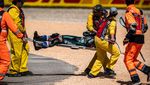 Ngeri! Begini Momen Marquez Tabrak Oliveira di MotoGP Portugal