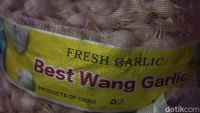 Ketut mengungkap saat ini bawang putih impor yang sudah masuk baru 8.000 atau 10%.
