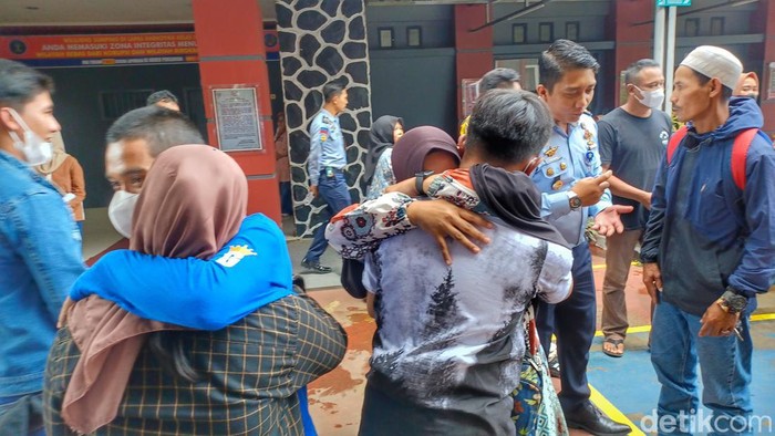 Momen napi Lapas Jelekong bebas, Senin (27/3/2023)