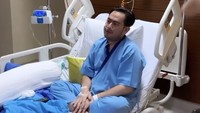 Potret Nassar Terbaring di Rumah Sakit Pakai Selang Pernapasan