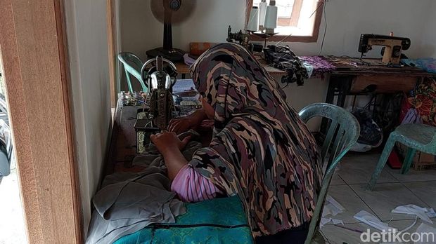 penjahit rumahan dapat berkah ramadhan