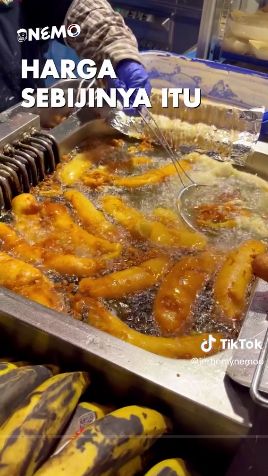 Harga pisang goreng di Belanda