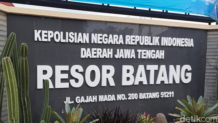 Polres Batang. Foto diunggah Senin (27/3/2023).