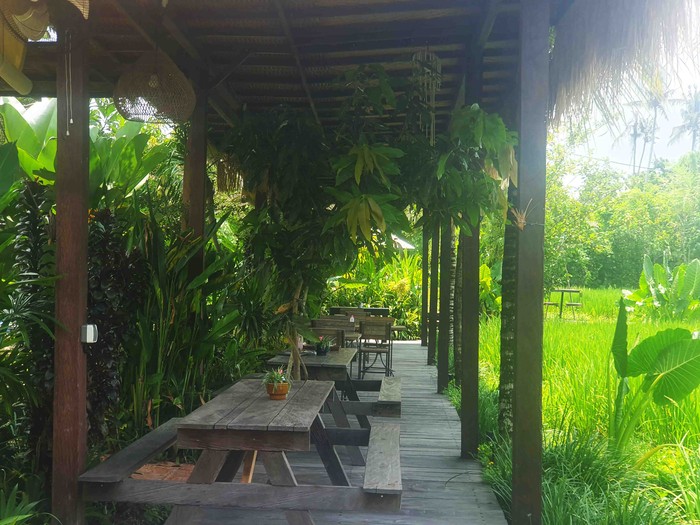 RUMKA Bali, cafe pinggir di Jalan Kaswari, Penatih, Kecamatan Denpasar Timur. (Ronatal Siahaan)