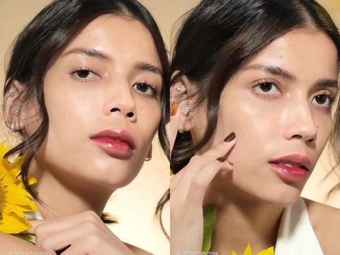 Sabrina Chairunnisa membagikan skincare rutin sehari-hari.