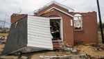 Sisa-sisa Badai Tornado yang Menghantam Kawasan Georgia