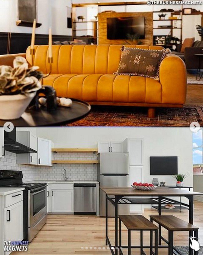 Jadilah 31 unit apartemen yang terdiri dari 27 apartemen satu kamar dan empat unit apartemen dua kamar. Masing-masing hadir dengan dapur dan kamar mandi. (Foto: Instagram/@thebusinessmagnets)