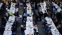 Di urutan keenam ada Amsterdam, Belanda dengan waktu puasa selama 16 jam per hari. (Farouk Batiche/Anadolu Agency via Getty Images)