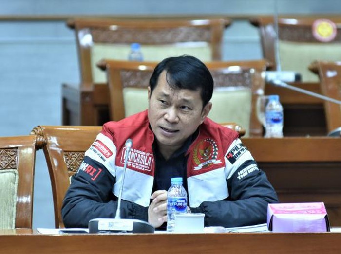 Anggota Komisi III DPR Santoso. (Foto diambil dari situs resmi DPR).