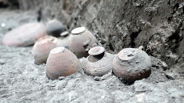 Artefak berusia 2.000 tahun digali di Pompeii