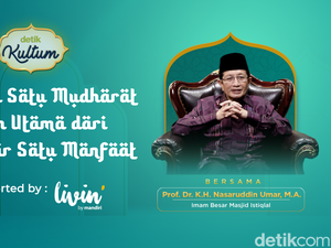 detikKultum Prof Nasaruddin Umar: Menolak Satu Mudharat Lebih Utama dari Mengejar Manfaat