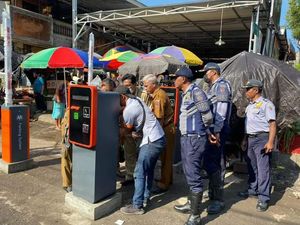 E-Parkir Pasar Anyar Singaraja Mulai 30 Maret 2023, Tersedia Nontunai