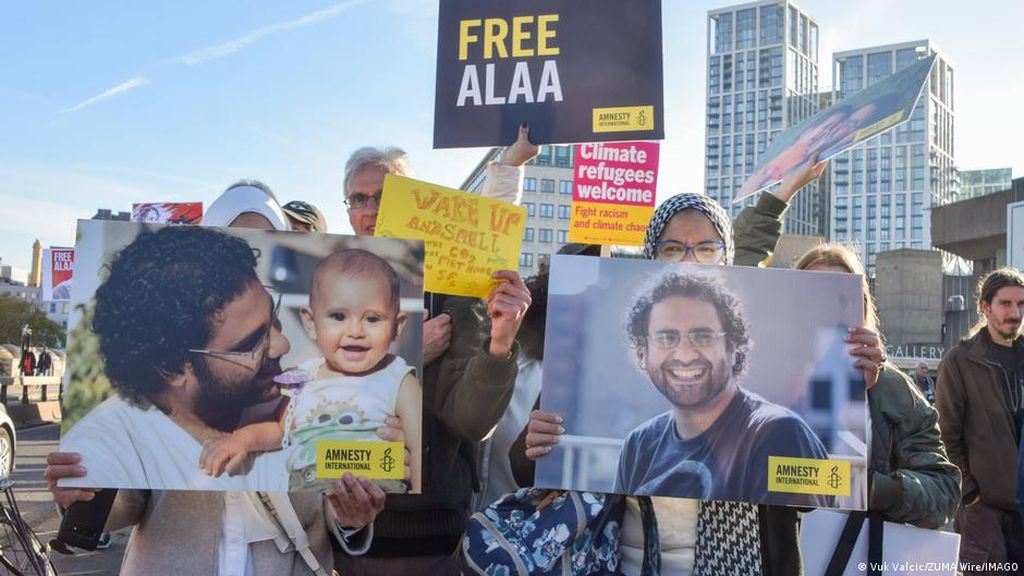 Eropa-PBB Didesak Bantu Pembebasan Aktivis Mesir Alaa Abdel-Fattah