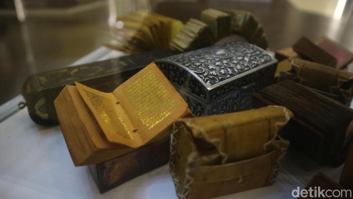 Galeri Al-Quran yang berada di bagian Museum Jenang dan Gusjigang di Kudus, Senin (28/3/2023).