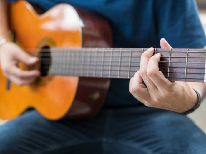ilustrasi chord gitar.
