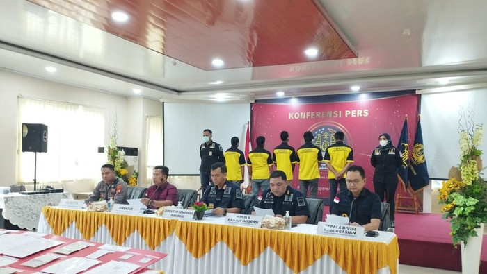 Jumpa pers Imigrasi Soetta