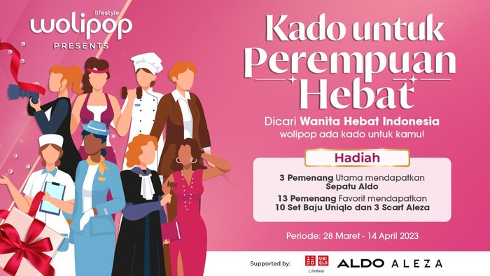Kado untuk Perempuan Hebat WoliFriends
