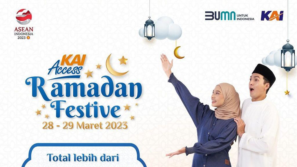 KAI Access Ramadan Festive 2023 Sediakan Tiket Murah, Cek Cara Daftarnya