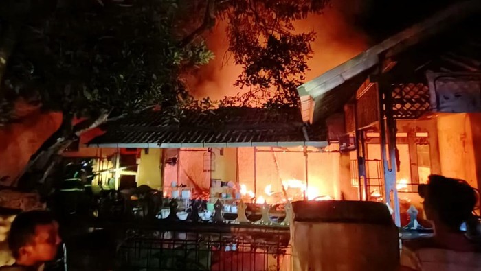 Kebakaran rumah di Cibogo, Subang