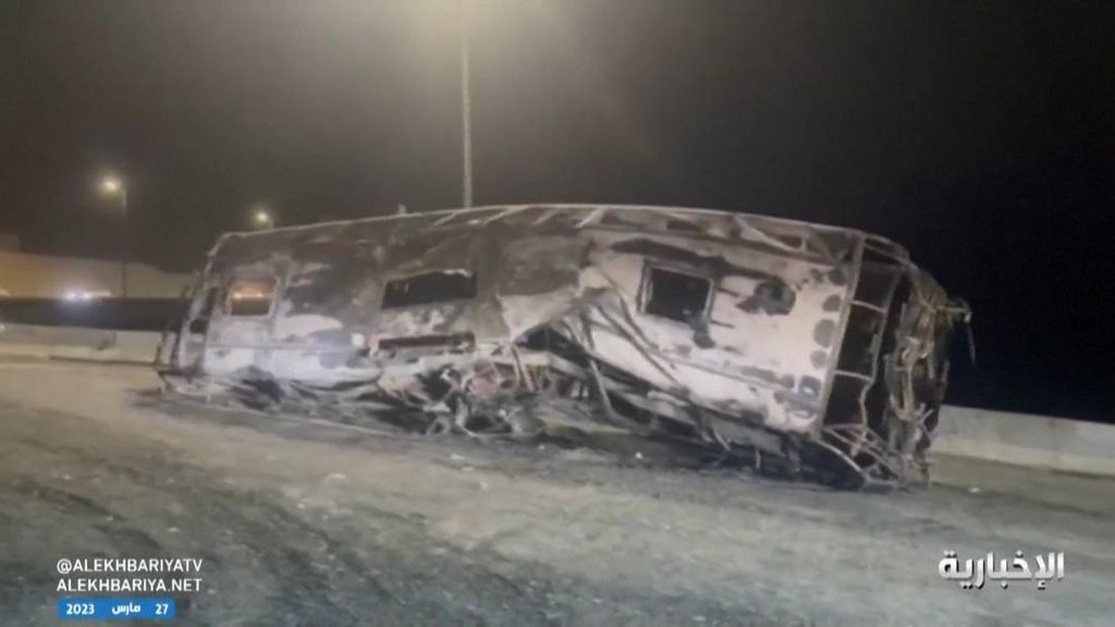 Petaka Bus Umrah Celaka di Saudi hingga Jatuh Puluhan Korban Jiwa
